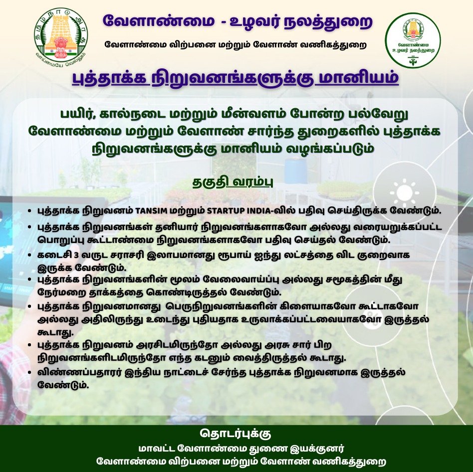 Welcome to Department of Agriculture Marketing
